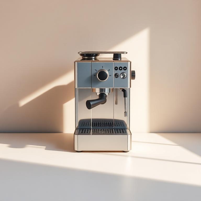 BrewPro Steel Espresso Machine